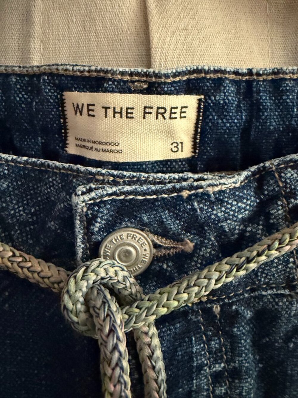 Free People We The Free Amada Cropped Barrel Jeans - Picture 6 of 7